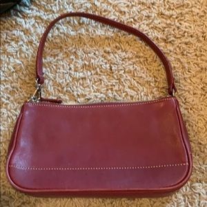 Red Coach purse, EUC